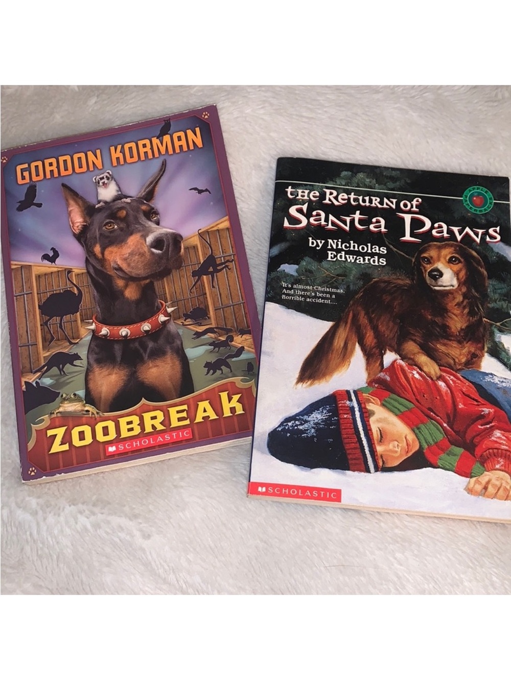 Animal chapter books Santa Paws